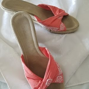 Adorable Coldwater Creek Espadrilles Sz 8